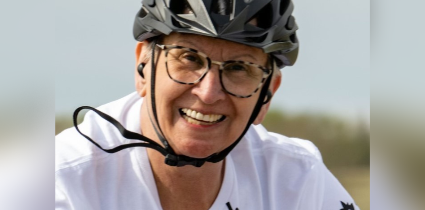 Multiple Myeloma patient riding for a cause